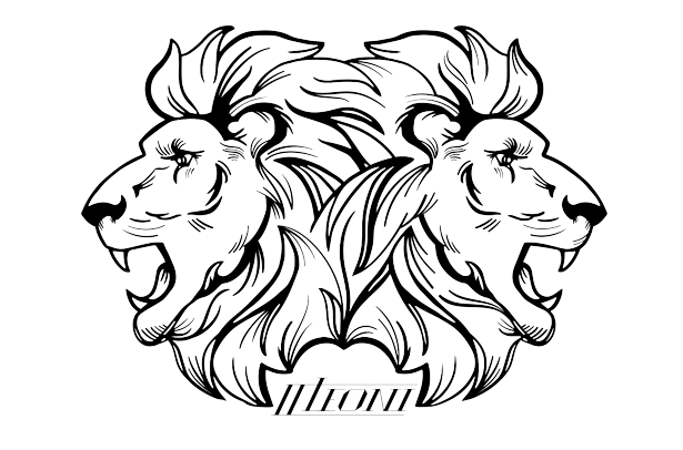II Leoni Two Lions Logo